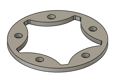 Burr carrier spacer 98 and Burr Mounting Bolts